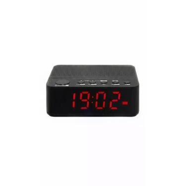 Imagem de Radio Relógio Despertador Digital Bluetooth SD - Congratulations Store