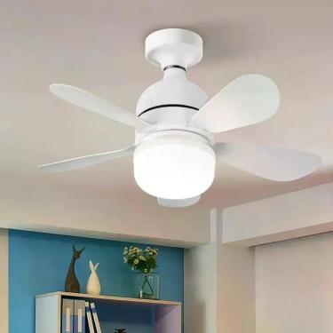 Imagem de Ventilador De Teto Com Luz 5 Pas Ventilador De Teto Remo Casa, Madeira