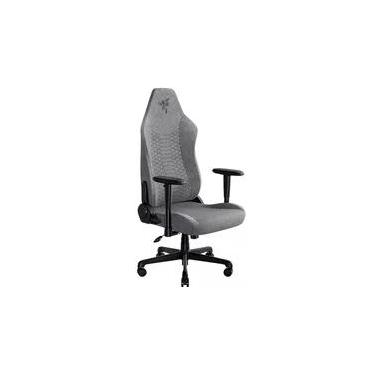 Imagem de Cadeira Gamer Razer Iskur V2 X, Até 136Kg, Reclinável, Almofada, Cilindro de Gás Classe 4, Tecido, Cinza Claro - RZ38-05310200-R3UA
