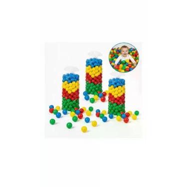 Imagem de Bolinhas Para Piscina Infantil Coloridas 76mm 100 Unid - Congratulatio
