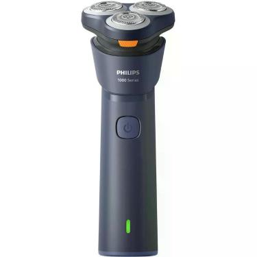 Imagem de Barbeador Elétrico Philips Série 1000 S1881-00 Seco e Molhado Lâmina Aço Inoxidável sem Fio Azul Bivolt