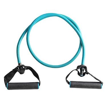 Imagem de Acte, Extensor Elástico Médio em Látex e Nylon para Treino Funcional e Esportes, T287-M, Azul