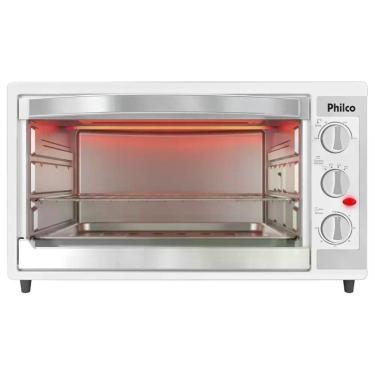 Imagem de Forno Elétrico de Bancada Philco Grill 55L Branco PFE57, Branco, 110V