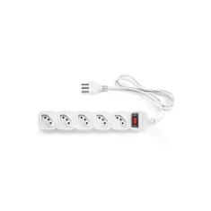 Filtro de Linha Intelbras 5 Tomadas EPE 205 BR Branco Bivolt, Bivolt Filtro de Linha Intelbras 5 Tomadas EPE 205 BR Branco Bivolt, Bivolt