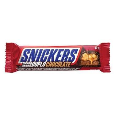 Imagem de Chocolate Snickers Duplo Chocolate 42g