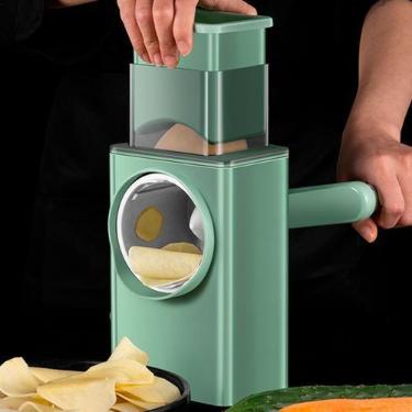Imagem de Fatiador Com Manivela Para Ralar Queijo Legumes - RELET