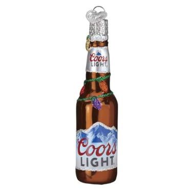 Imagem de Old World Christmas Holiday Coors – Ornamento soprado de vidro para árvore de Natal