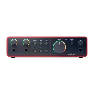 Imagem de Interface Focusrite Scarlett 2I2 4 Geracao