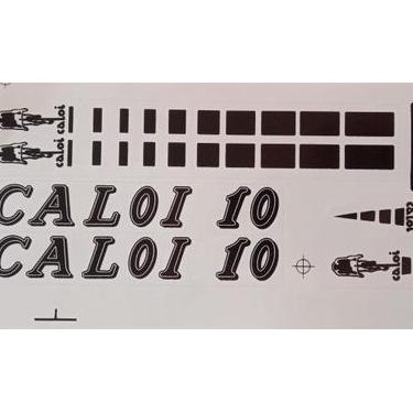 Imagem de Adesivos colante bikes caloi 10 antiga branco - Amazonas