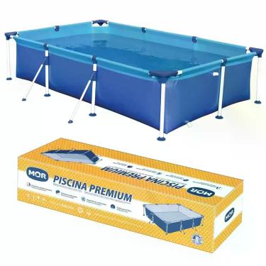 Imagem de Piscina Retangular 3700 Litros Estruturada Premium Mor