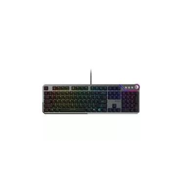 Imagem de Teclado Mecânico Gamer MSI Strike 600, RGB, Switch Silencioso, USB 2.0, US, Preto - STRIKE600