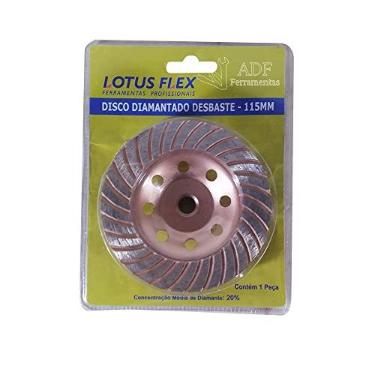 Imagem de LOTUS Disco Diamantado Turbo Rebolo 115mm 20% Diamantes M14 Pedra
