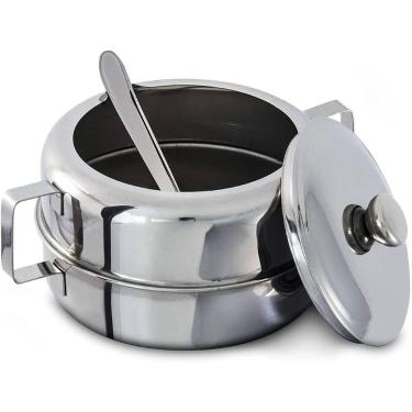 Imagem de Açucareiro Inox com Colher 300g Brinox - 1629/100