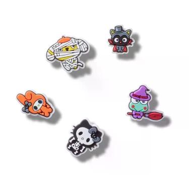 Imagem de Jibbitz Hello Kitty Friends Halloween Pack Com 5 Peças UNICO - CROCS, 