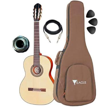 Imagem de Violão Eletroacústico Eagle Dh69 Com Bag (NT)