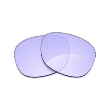 Imagem de Alphax Lentes de reposição roxas não polarizadas para óculos de sol Ray Ban RB3379 64 mm