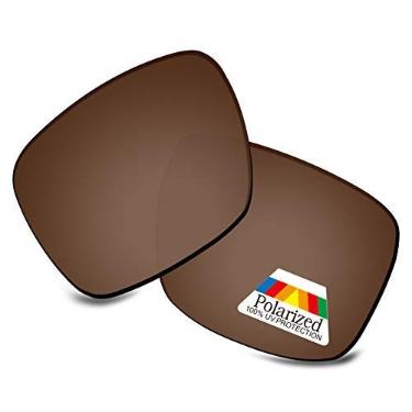 Imagem de Bwake Lentes de reposição para óculos de sol Costa Del Mar Spearo 06S9008 - marrom canela polarizado