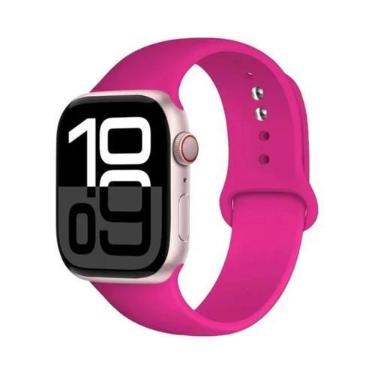Imagem de Pulseira Universal De Silicone Para Apple Watch 44mm 45mm 41mm 49mm 40