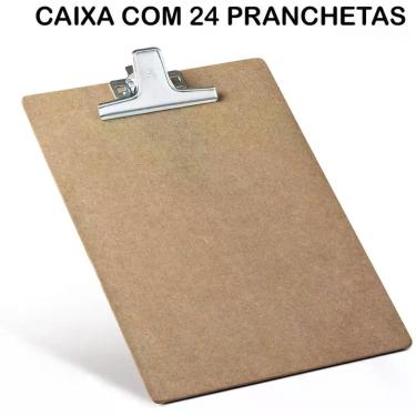 Imagem de A4 MDF C/PRENDEDOR Metal - Acrimet, NEUTRA