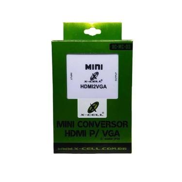 Imagem de Mini Conversor Hdmi Para Vga Xc-Mc-02 X-Cell