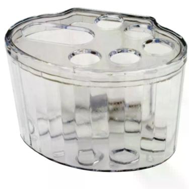 Imagem de Porta Pasta E Escova De Dentes Cristal - 154c - Daivak Porta Pasta-escova Dente Cristal Daivak