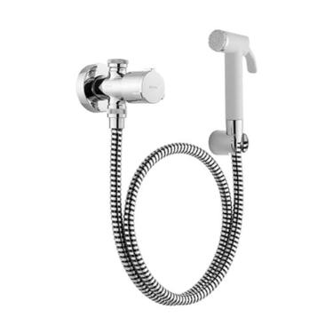 Imagem de Docol Ducha Higiênica com Registro e Derivação c/Gatilho Riva - Cod.Novo: 90004546006 Cod.Antigo: 00454606