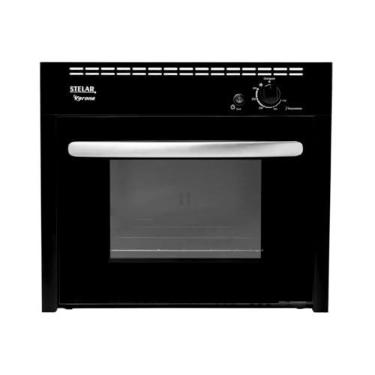 Imagem de Forno a Gás de Embutir Stelar Verona 55 Litros GLP Bivolt Preto Grill Elétrico 750W Non-Stick