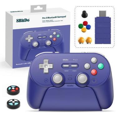 Imagem de Controlador inalámbrico 8Bitdo Pro 3 Bluetooth para Switch/Pc/Android