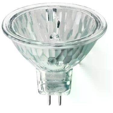 Imagem de Lâmpada Dicroica Halogena MR16 50W 12V GU5.3 - Ourolux, 12V