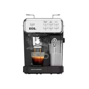 Imagem de Cafeteira Espresso 3 em 1 EOS ECF07EC Inox Prepara Espresso, Latte e Cappuccino com 20 Bar de Pressão