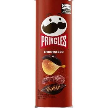Imagem de Salgadinho de Batata Pringles Churrasco 109g Lata