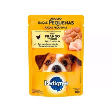 Imagem de Ração Úmida para Cachorro Adulto Sachê - Pedigree Frango ao Molho 100g