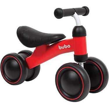 Imagem de Bicicleta De Equilibrio Buba, Vermelho, 4 Rodas