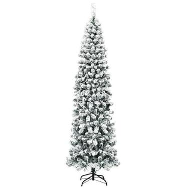 Imagem de Árvore Slim Nevada de 1,80m com 282 Galhos para sua Decoração de Natal