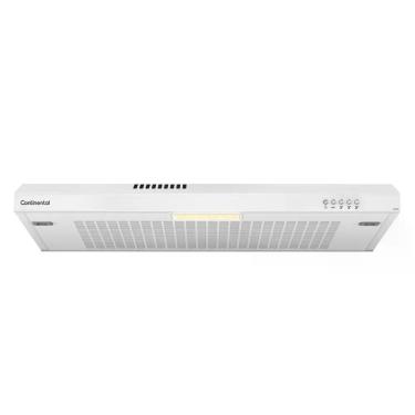 Imagem de Depurador de Ar Continental 80cm Branco Alto Poder de Sucção e 3 Velocidades (DC8PW) 220V