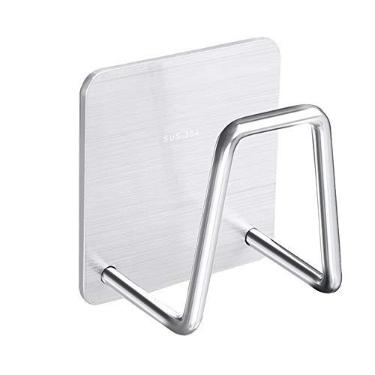 Imagem de Decdeal Suporte esponja para pia da cozinha Caddy pia pia para acessórios de cozinha à prova de ferrugem à prova de água à prova de aço inoxidável 304