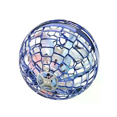 Imagem de Bola Spinner Voadora Led Divertido Colorido Azul - SMART TECH
