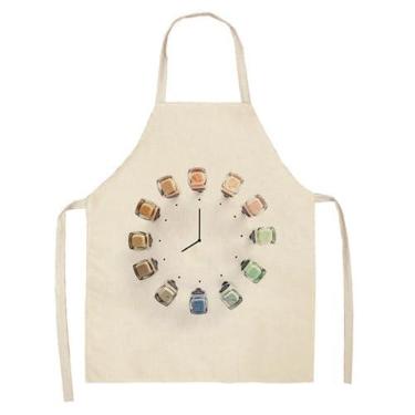 Imagem de Avental Cozinha Durável Para Artistas E Entusiastas Maquiagem Aventais Cozinha Personalizados Design Elegante E Fácil Limpar Para Homens Adultos Mulheres Chef