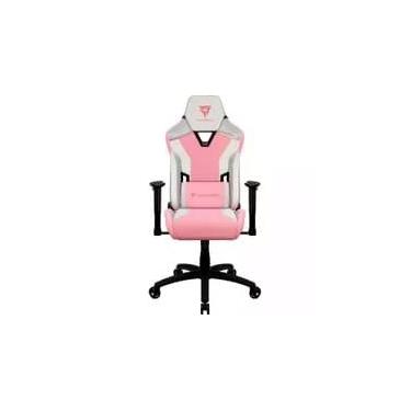 Imagem de Cadeira Gamer ThunderX3 78322 TC3 Sakura White, Até 120Kg, Encosto Reclinável, Air Tech, Rosa - 78322