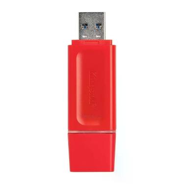 Imagem de Pendrive Kingston Exodia 64GB USB 3.2 Alta Velocidade Vermelho KC-U2G64-7GR