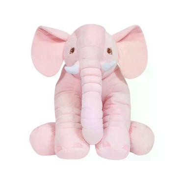 Imagem de Pelúcia Elefante Gigante Buba, Rosa