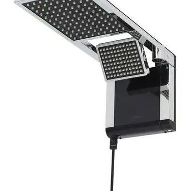 Imagem de Chuveiro Eletrico Lorenzetti Prata Fosco Aqua Duo 220v 6800w, Preto e