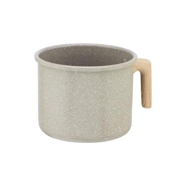 Imagem de OSTER Leiteira 1,9L com Revestimento Cerâmico Antiaderente e Acabamento Marmorizado Marble Edition - Compatível com Indução - Cinza Dust