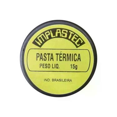 Imagem de Pasta Térmica de Silicone Implastec Ipt para Montagens Eletro Eletrônicas Kit 5 Unidades 15g Branco