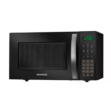 Imagem de Microondas Mondial 34 Litros MO-02-34-B 1200W Preto Espelhado 220V, Pr