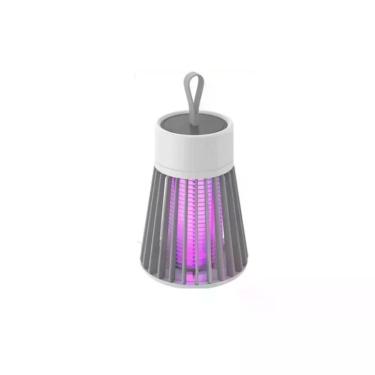 Imagem de Matador de Mosquito Elétrico com Luz UV USB Silencioso Área 20-100 m2 Cinza OEM