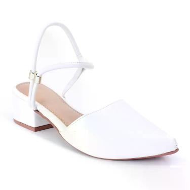 Imagem de Scarpim Salto Grosso Feminino ajustavel Super confortavel - sem marca,