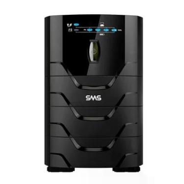 Imagem de Nobreak Sms Senoidal Power Sinus Ng 2400va, 10 Tomadas, Entrada Automática Bivolt Preto