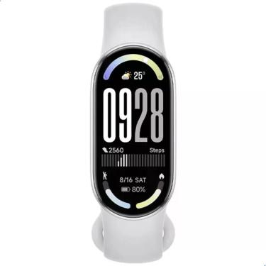 Imagem de Relógio Smartwatch Smartband Xiaomi Mi Band 10 Global, Prata