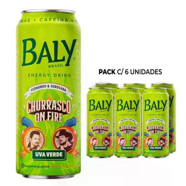 Imagem de Energético Baly Uva Verde On Fire 473ml - Baly Brasil